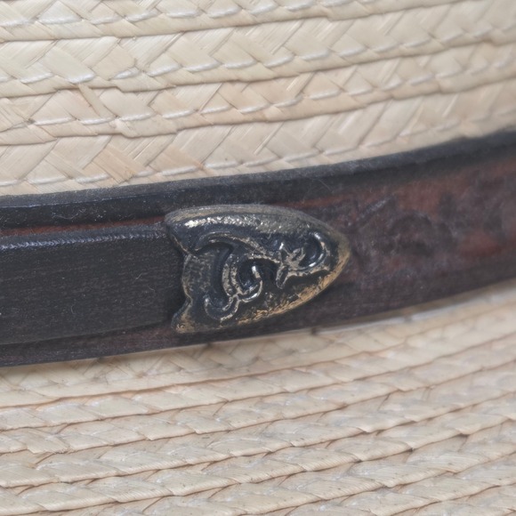Vintage Larry Mahan's Collection by Milano Cowboy Hat Size 6 7/8" Made in USA - Picture 4 of 16